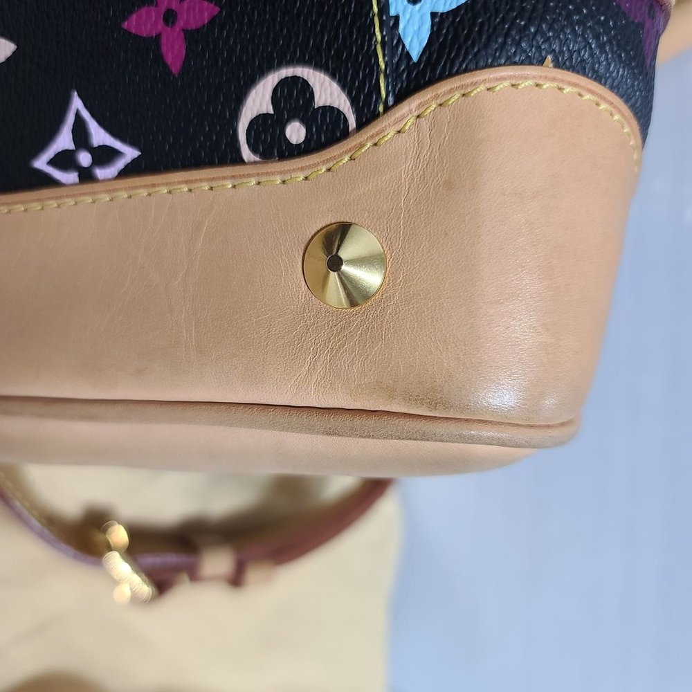 ❌SOLD❌Louis Vuitton Multicolore Courtney Bag Black - Picture 9 of 16